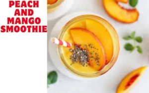 Peach and Mango Smoothie