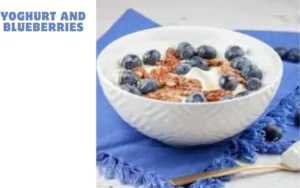 Yoghurt and Blueberries