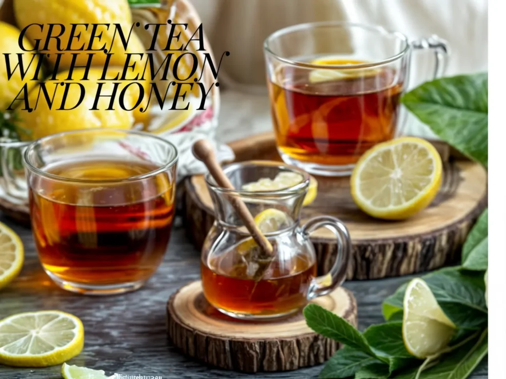 Green Tea with Lemon and Honey